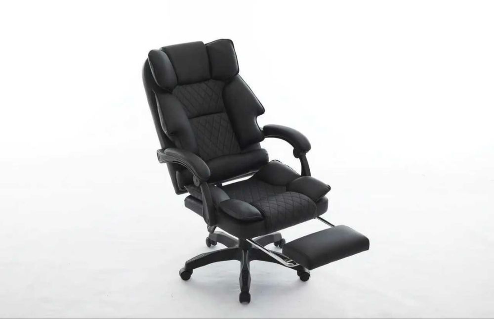 Геймерське КРІСЛО з Масажем Комп'ютерне крісло офісне Геймерське