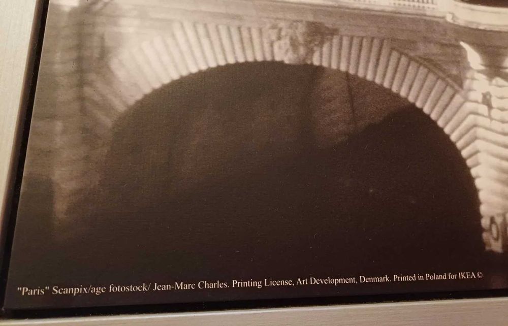 Quadro Ikea de Paris com Torre Eiffel