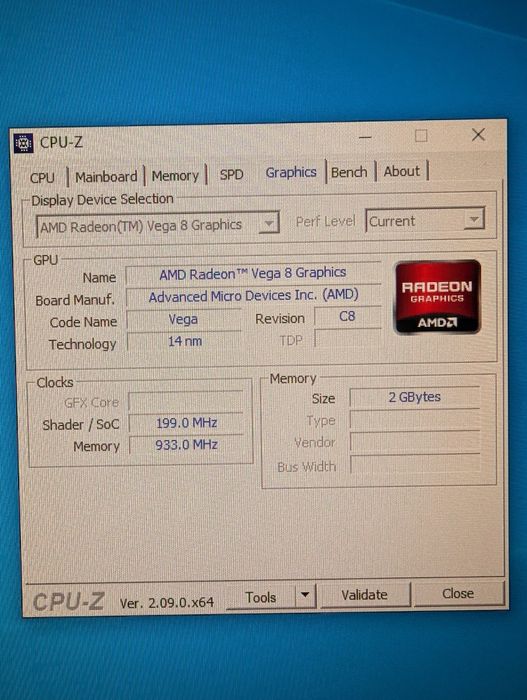 Комп'ютер Ryzen 2200G + DDR4 12GB, монітор Dell 24, клавіатура, мишка