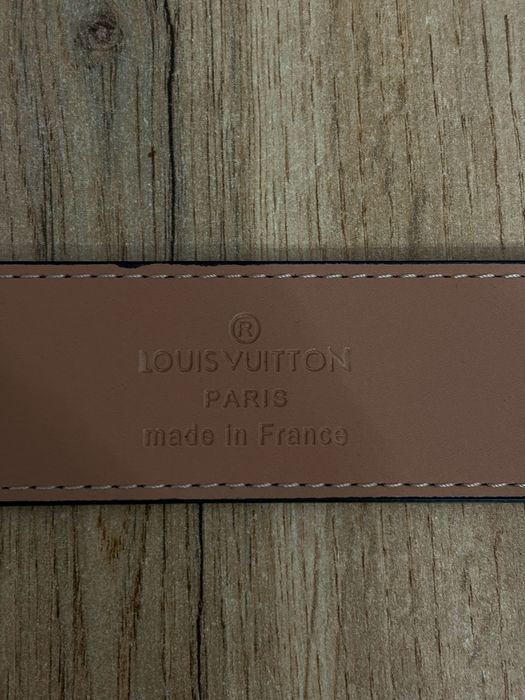 Pasek Louis Vuitton czarny