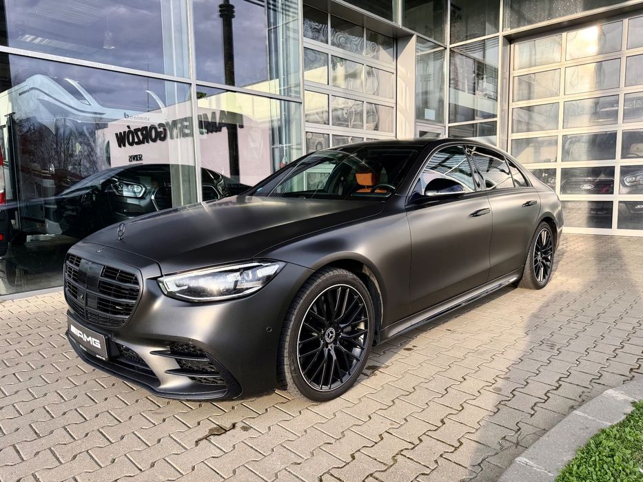Mercedes-Benz Klasa S S450 AMG 4 Matic salon Polska VAT 23