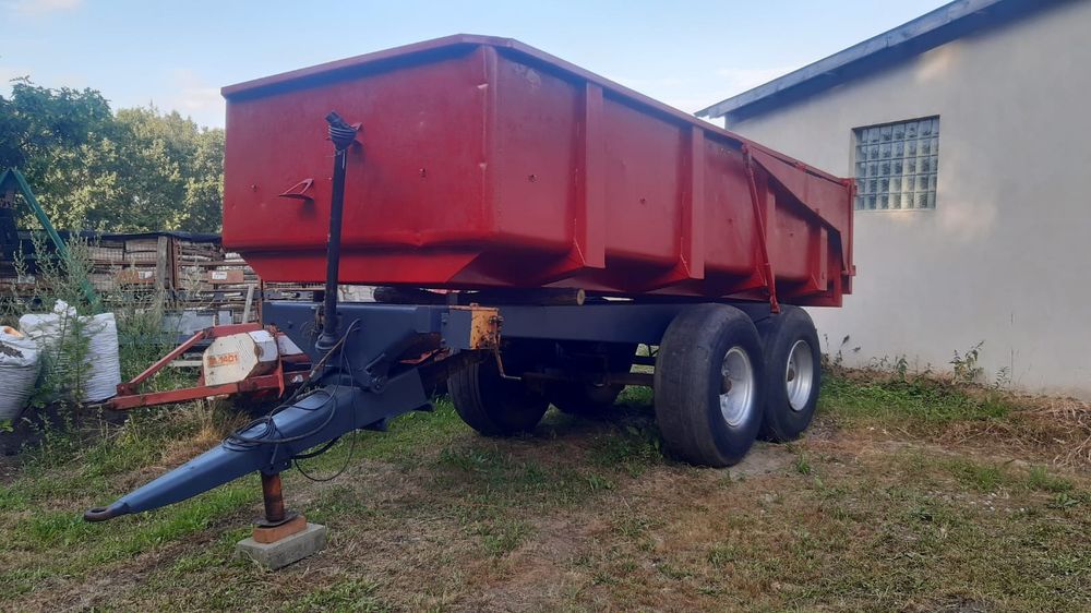 Przyczepa skorupowa rolnicza tandem brimont 12 ton