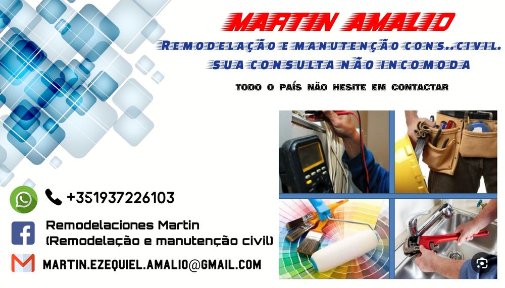 Remodelação e manutenção civil