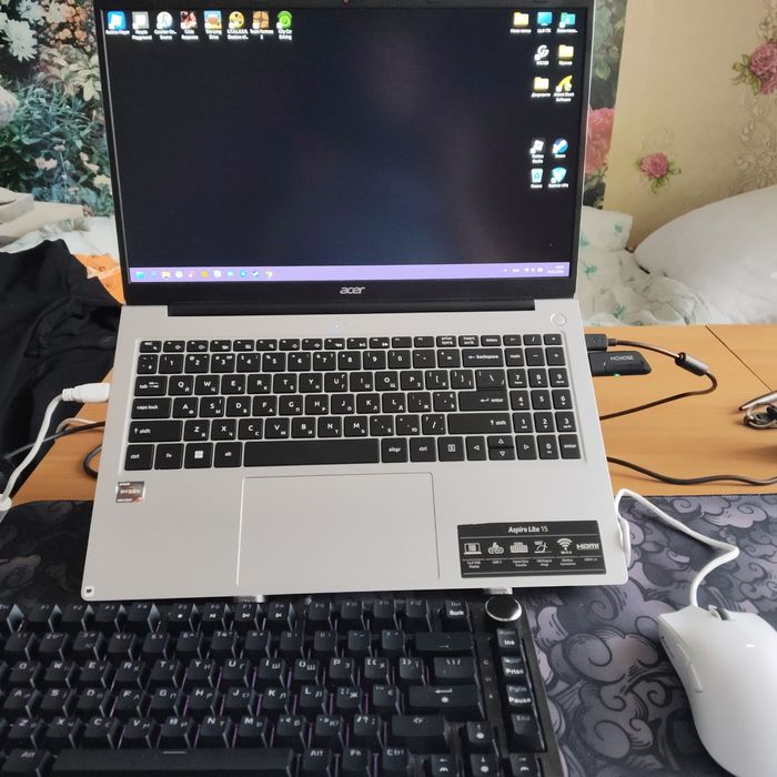 Ноутбук Acer Aspire Lite 15 — Ryzen 7 | 16 GB | 512 GB SSD