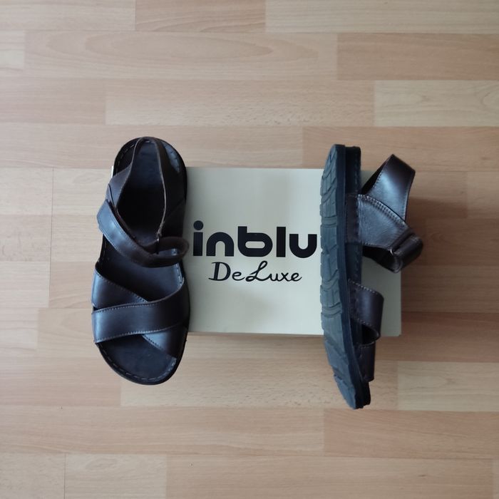 шкіряні чоловічі сандалі "inblu" 41 р.