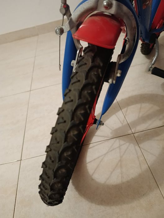Bicicleta Spiderman aro 16