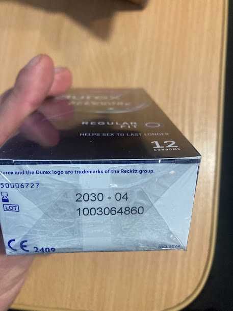 Prezerwatywy Durex Extended Pleasure NOWE 12 szt.