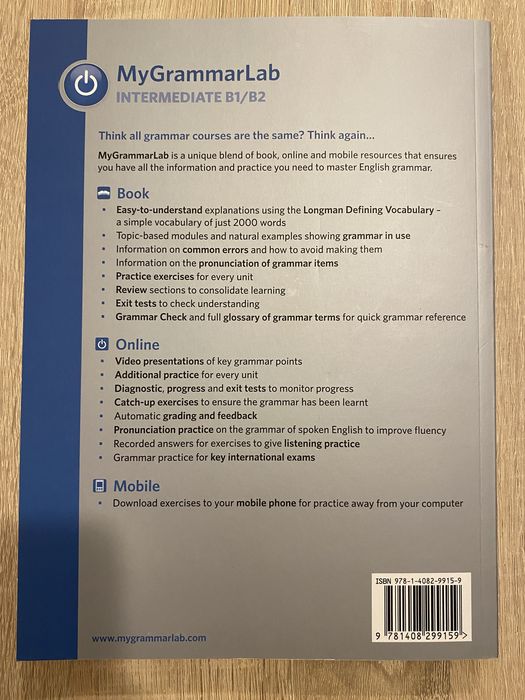 MyGrammarLab Intermediate B1/B2 z kluczem – Pearson