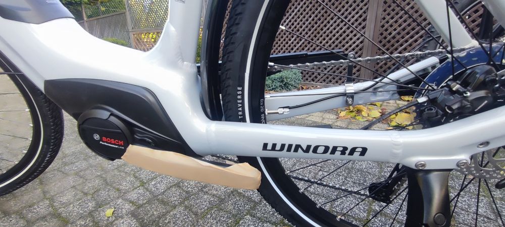 Rower elektryczny Winora TriaX9 Bosch performance.