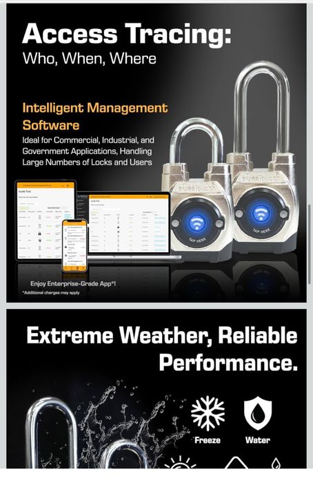 Zewnętrzna inteligentna kłódka 5. generacji eGeeTouch