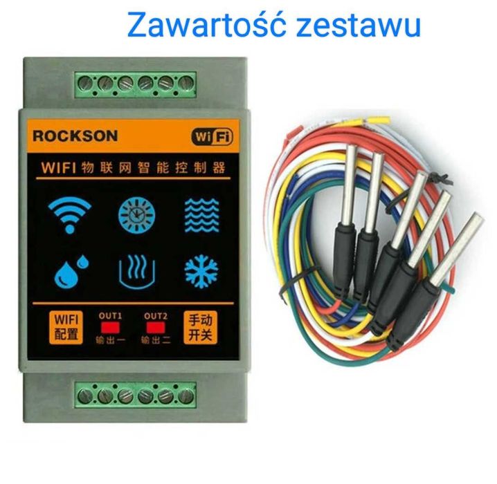 Czujnik poziomu wody cieczy Smart Wifi aplikacja