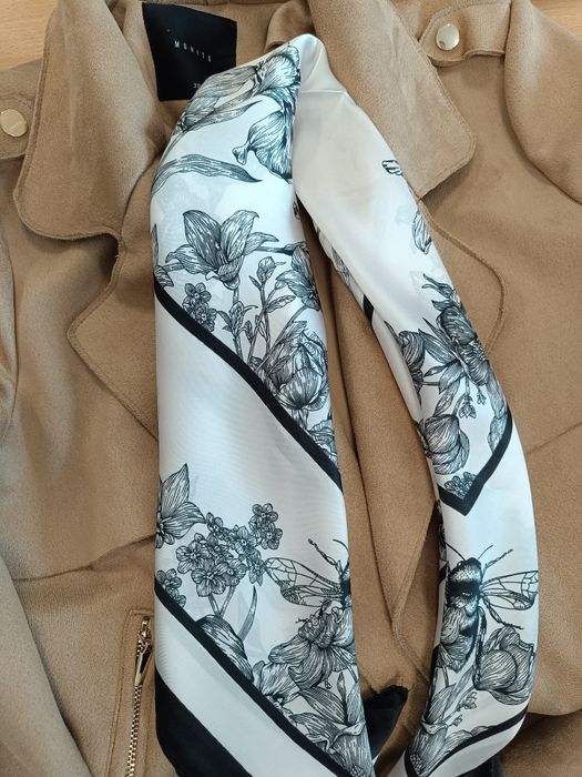 Chusta chustka apaszka nowa na szyję głowę do torebki jako kokarda kok