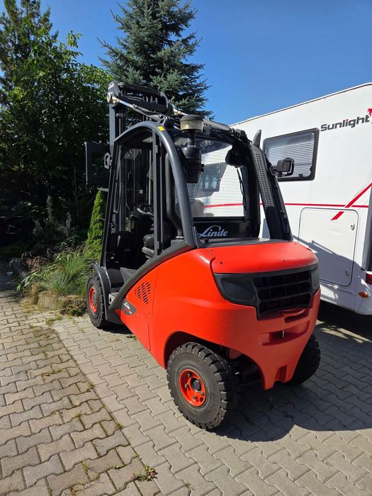 Linde H35D-02 Evo  Stan Bardzo Dobry Triplex 6,45 wolny skok Sprowadzony Doinwestowany