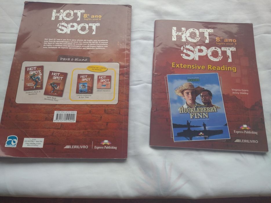 livros Hot spot 8 ano
