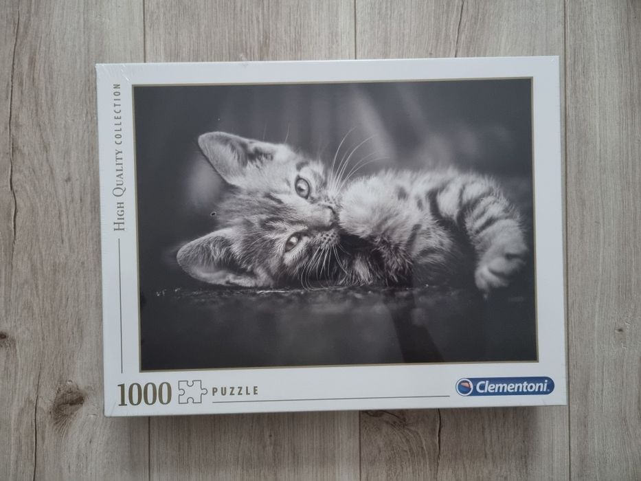 Nowe puzzle Clementoni 1000 Kotek