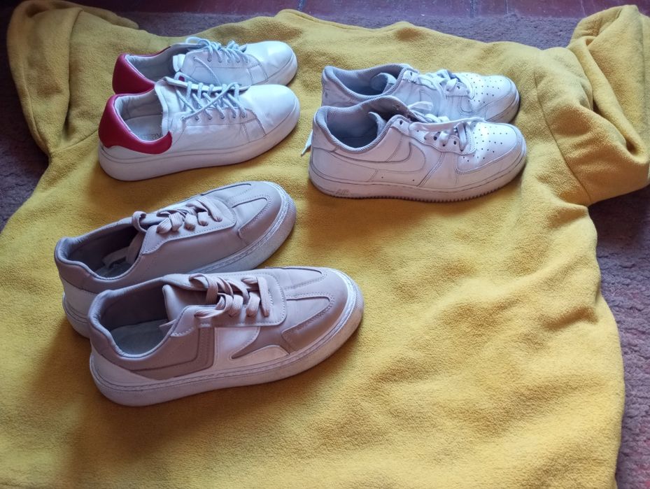 Кроссовки женские кожаные Nike Air,Bervicato  8пар 41 26.5см оригинал