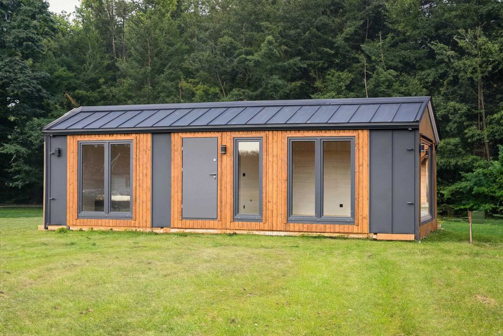 Domek Modułowy 35m² - Mobilny, Drewniany, Całoroczny, Na Zgłoszenie