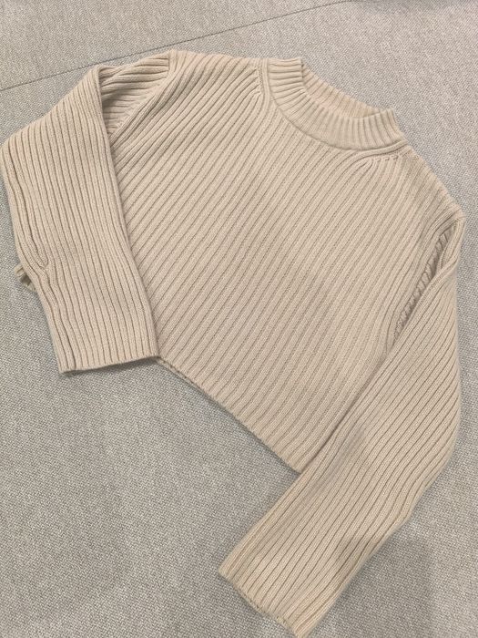 Sweter crop H&M, r.XS