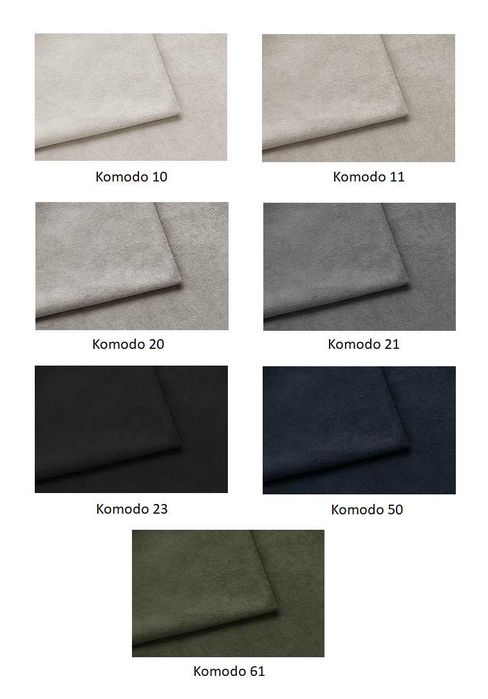 Narożnik nierozkładany do salonu w kształcie L Miral wygodny, miękki