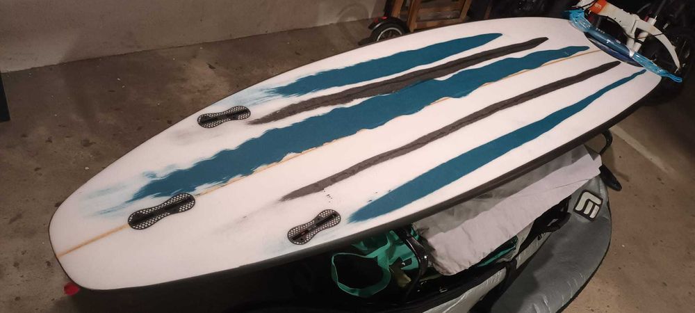 7.2 Evolution 6.8 Malibu Funboard NSP Epoxy prancha de surf FCS Torq
