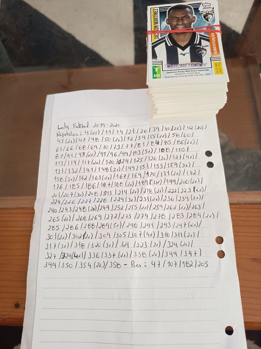 Cromos de Futebol Variados