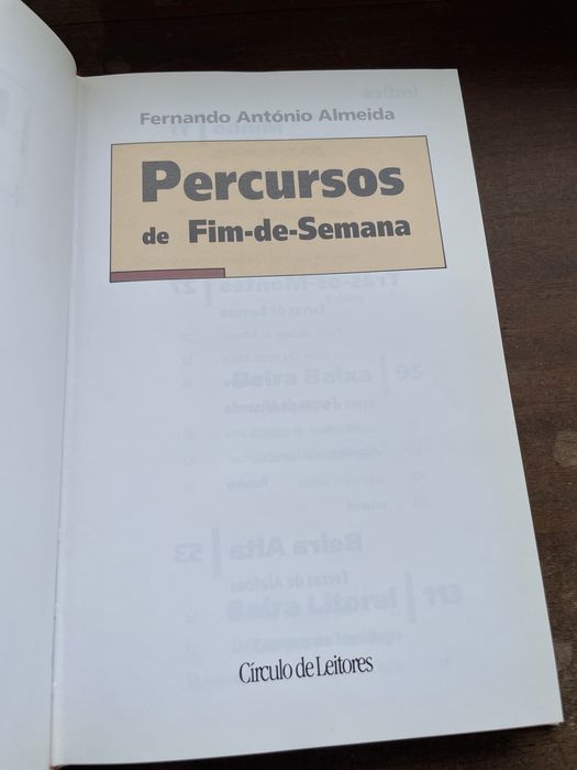 Livro Percusos de Fim de Semana