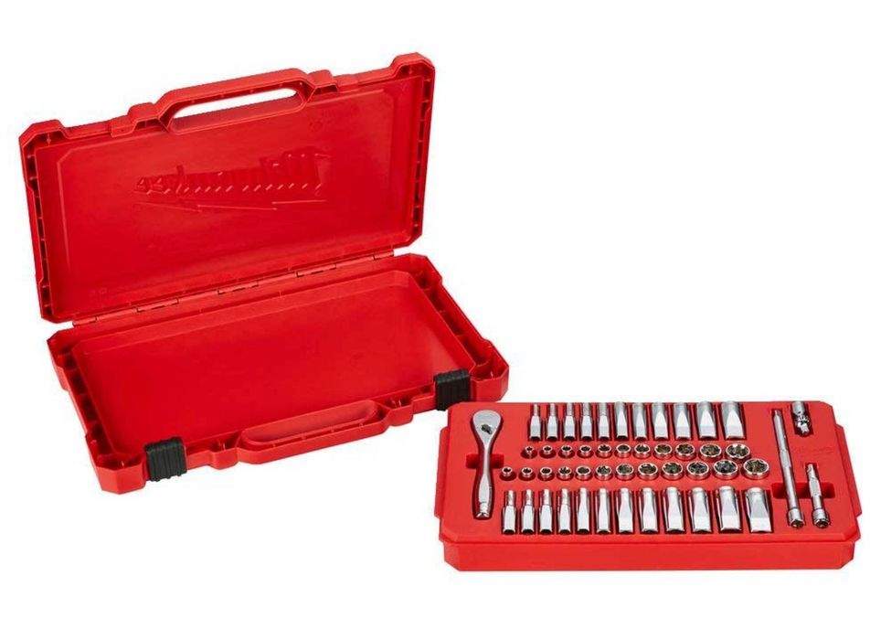 Набір метричних і дюймових головок Milwaukee 1/4" 50 шт (4932464944)