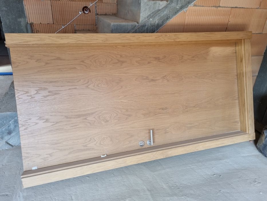 Drzwi 95×210 w okleinie solidne