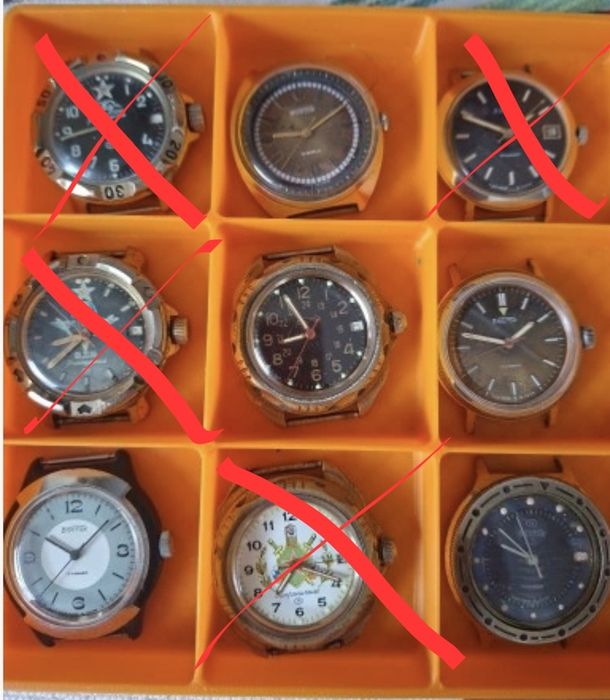Zegarek VOSTOK ZSRR idzie.
