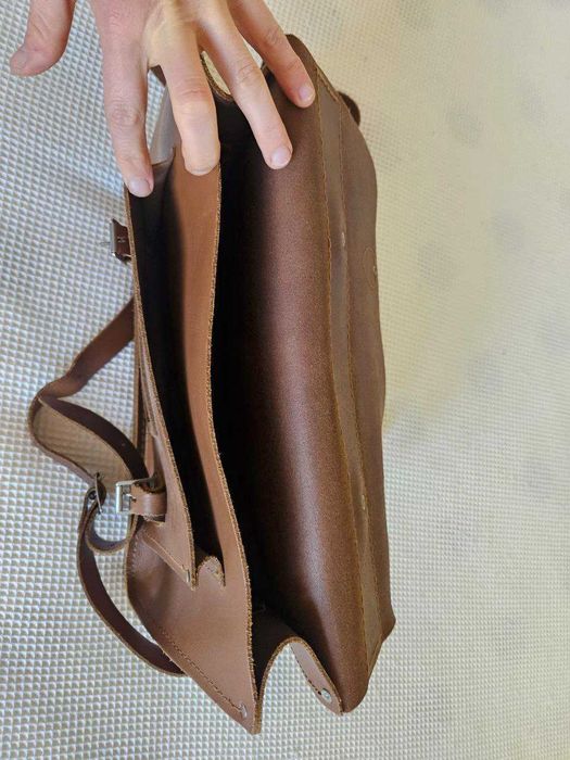 Pasta a tiracolo em pele Cambridge Satchel