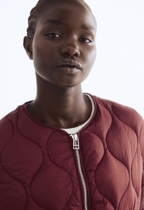 Легка стьобана куртка h&m