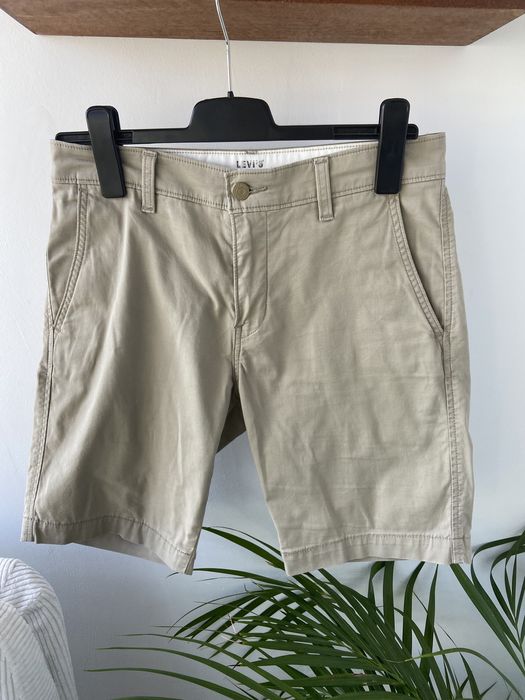 Calções Levi's Beige [tamanho: XS]