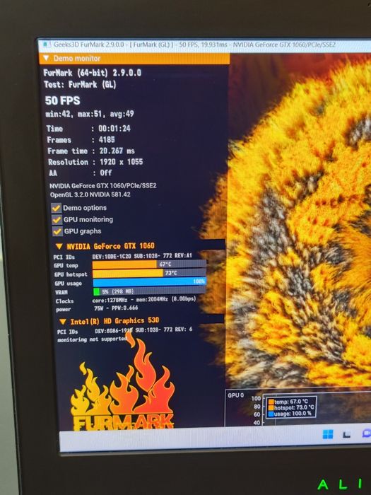 Ігровий ноутбук Alienware 15 R3 / GTX 1060 / 2 SSD