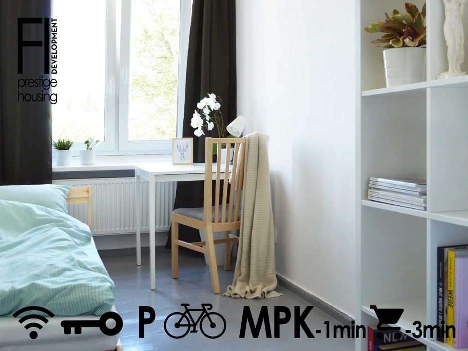 Pokój 1 osobowy dla studentki lub młodej kobiety UŁ PŁ UMED AHE SAN AM