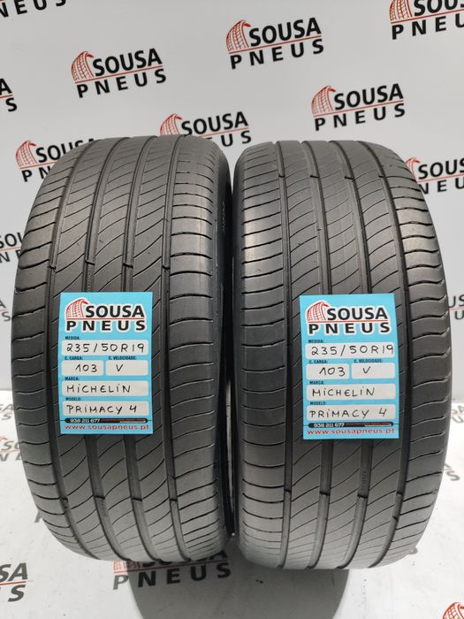 2 pneus semi novos 235-50R19 Michelin - Oferta dos Portes na morada