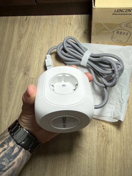 Przedłużacz / Kostka Zasilająca 4Gniazda -2USB-C -2USB-A