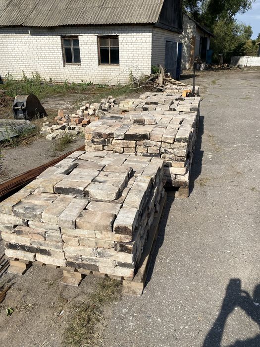 Вогнетривкий кирпич б/у на поддонах