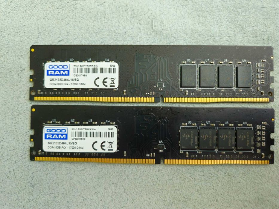 pamiec ram DDR4 Goodram 2x8gb 2133Mhz