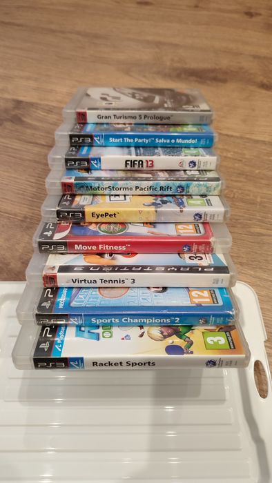 PS3 Slim 500gb comandos jogos