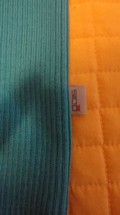 Blusa canelada de senhora azul clara Sico