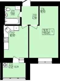 Продам 1к квартиру, здача 2027 рік, надійно, якісно. VRV ID: 42657