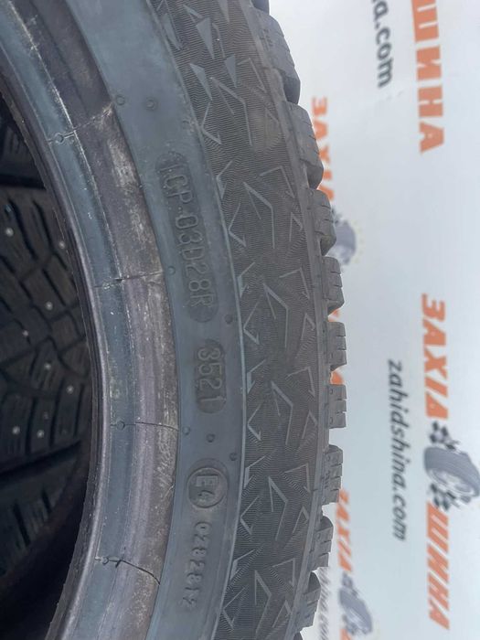 вживані зимові шини 2+2 235/45R18 + 245/45R18 Continental шиповка 4шт