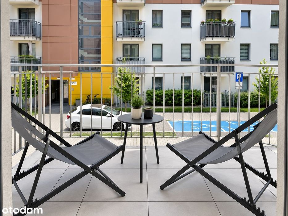 Przytulne 2-pokojowe mieszkanie z dużym balkonem | Złocień | 36 m²