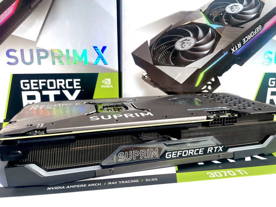 Відеокарта MSI RTX 3070 TI 8Gb Suprim ГАРАНТІЯ!