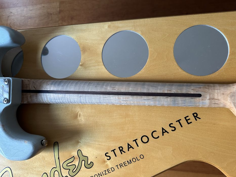 Marqz Stratocaster Sonic Blue aged