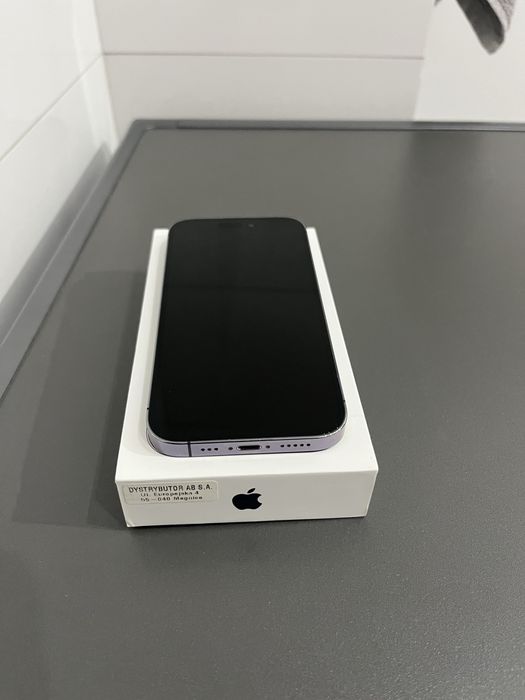 iPhone 14 Pro Deep Purple 128GB Dowód zakupu