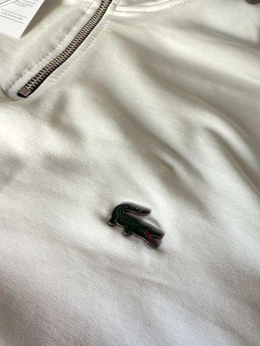 Кофта Lacoste на замку 1/3 | зіп худі лакоста Old money