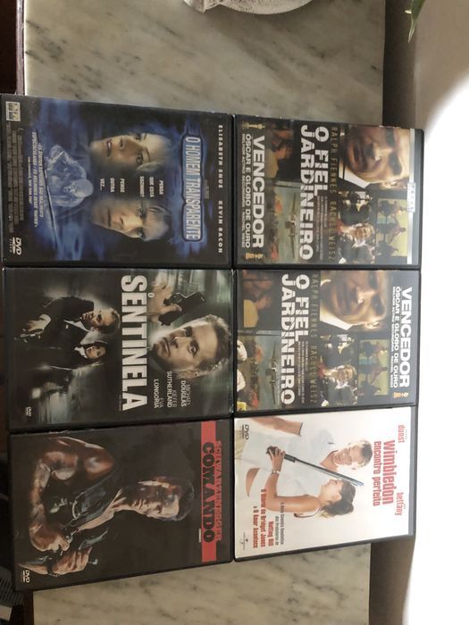 Lote de dvd’s em portugues