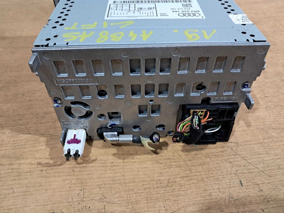 Radio AUDI Concert CD Panasonic A4 B8 A5 8T Q5 8R Lift Anglik