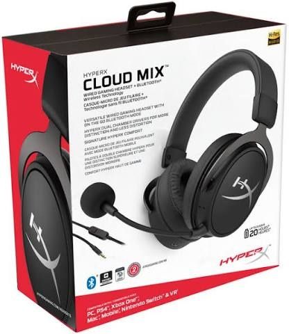 Навушники з мікрофоном HyperX Cloud Mix Black (HX-HSCAM-GM)